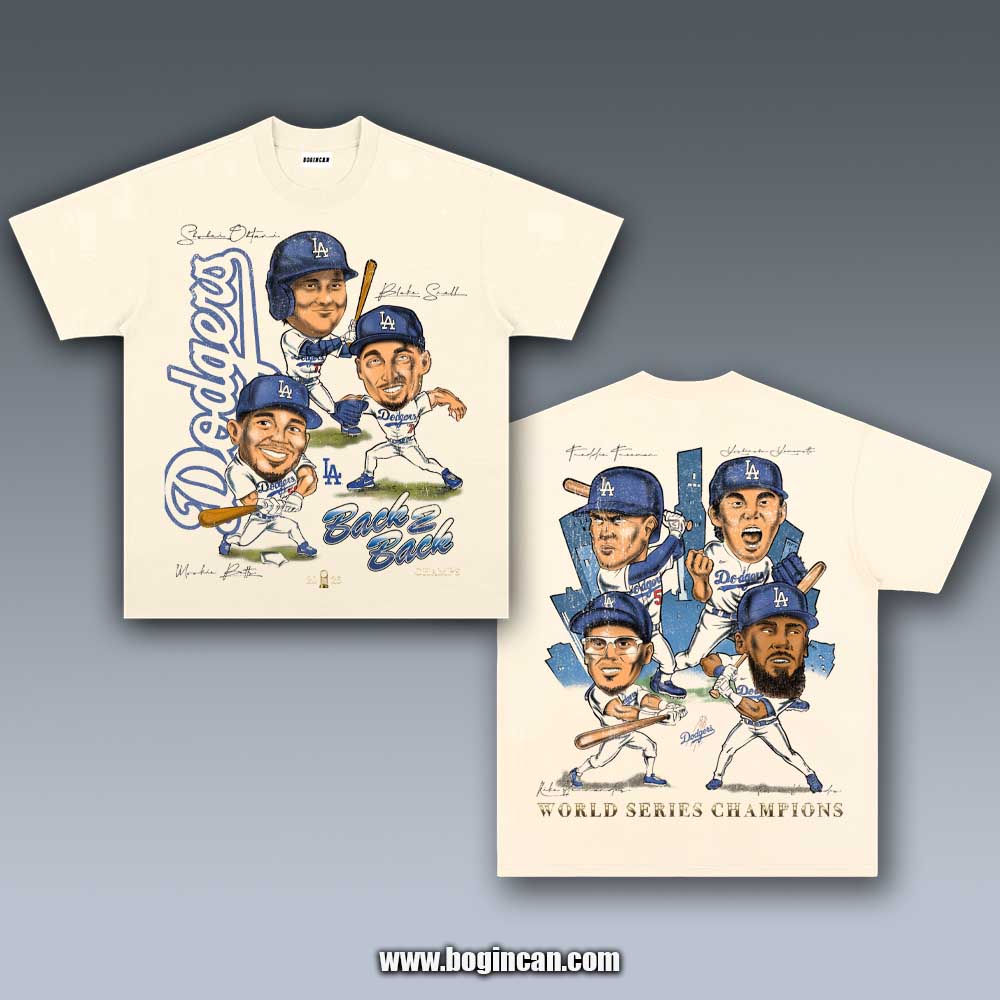 VINTAGE TEE | 2025 DODGERS CHAMPIONS V4