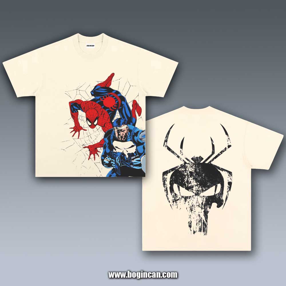 VINTAGE TEE | SPIDEY & PUNISHER V7.23
