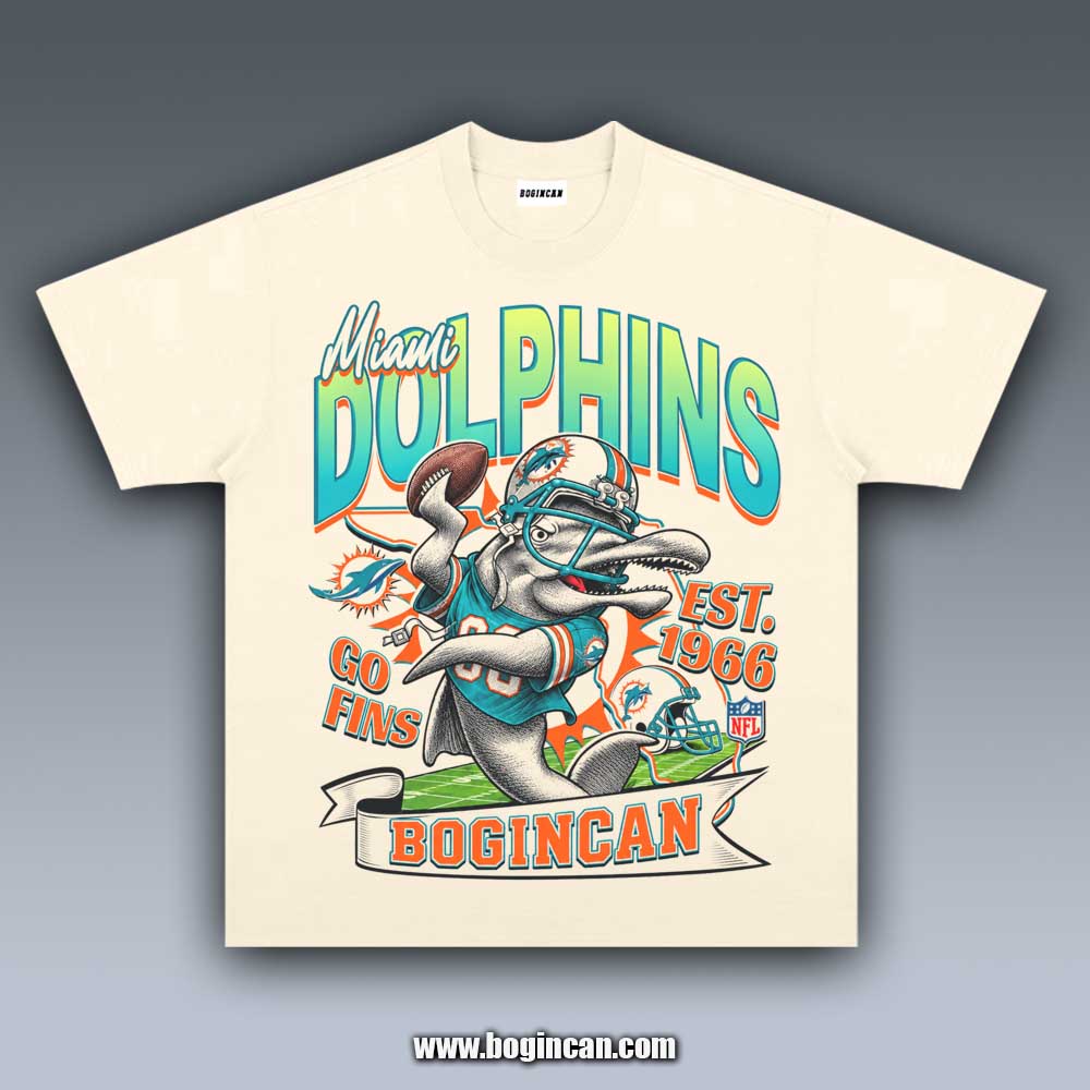 VINTAGE TEE | DOLPHINS 10.14