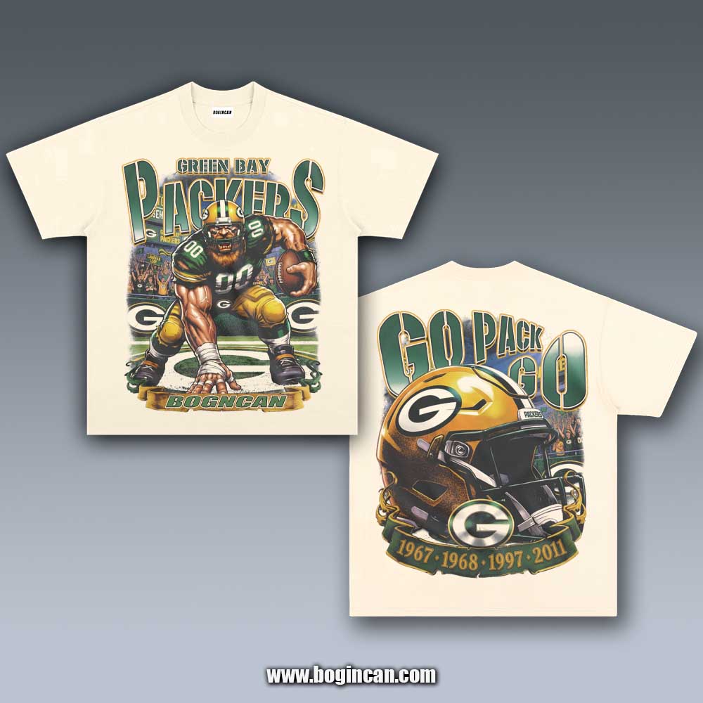 VINTAGE TEE | GO PACK GO 10.14