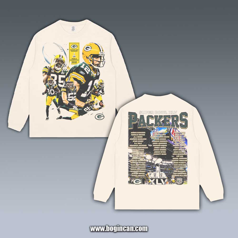 VINTAGE LONG SLEEVE TEE | PACKERS 9.28