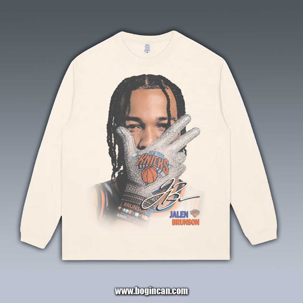VINTAGE LONG SLEEVE TEE | JALEN BRUNSON V5.22.3