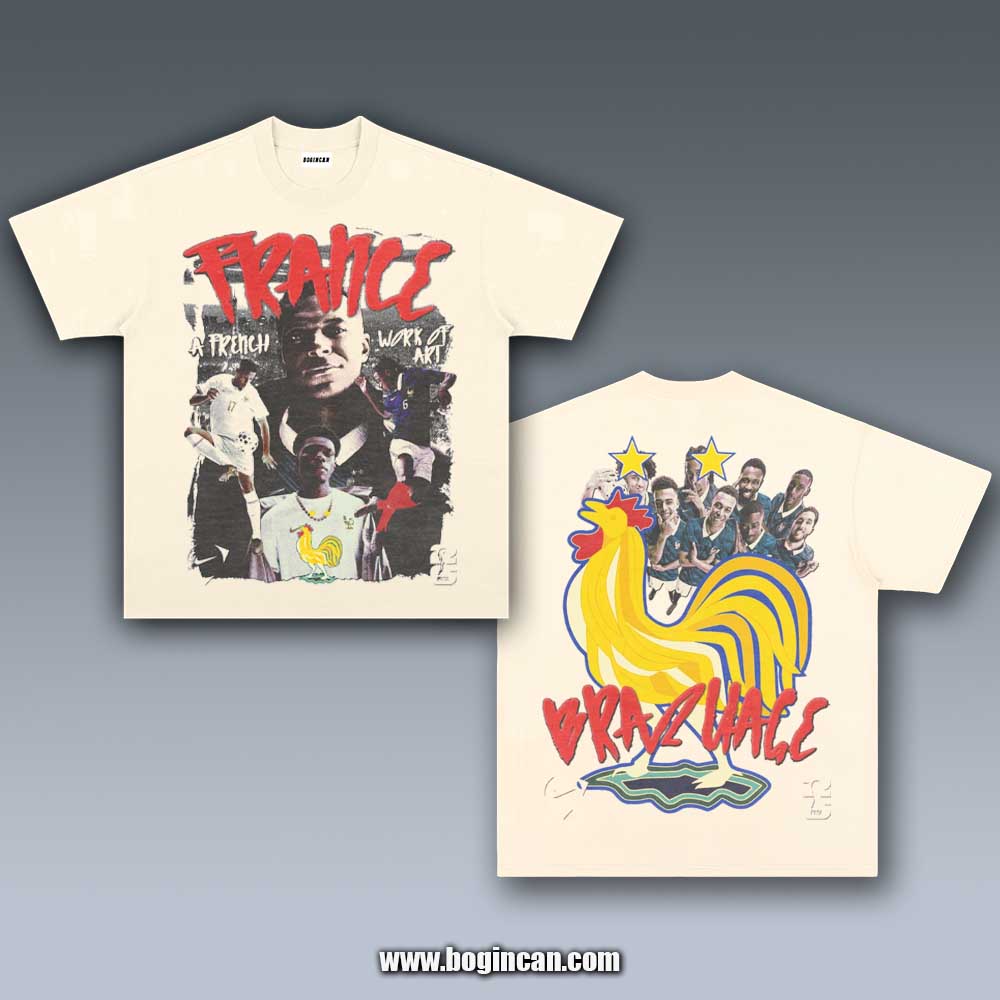 VINTAGE TEE | FRANCE WC26 BRAQUAGE 6.8