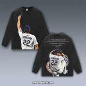 VINTAGE LONG SLEEVE TEE | THANK YOU KERSHAW 9.29