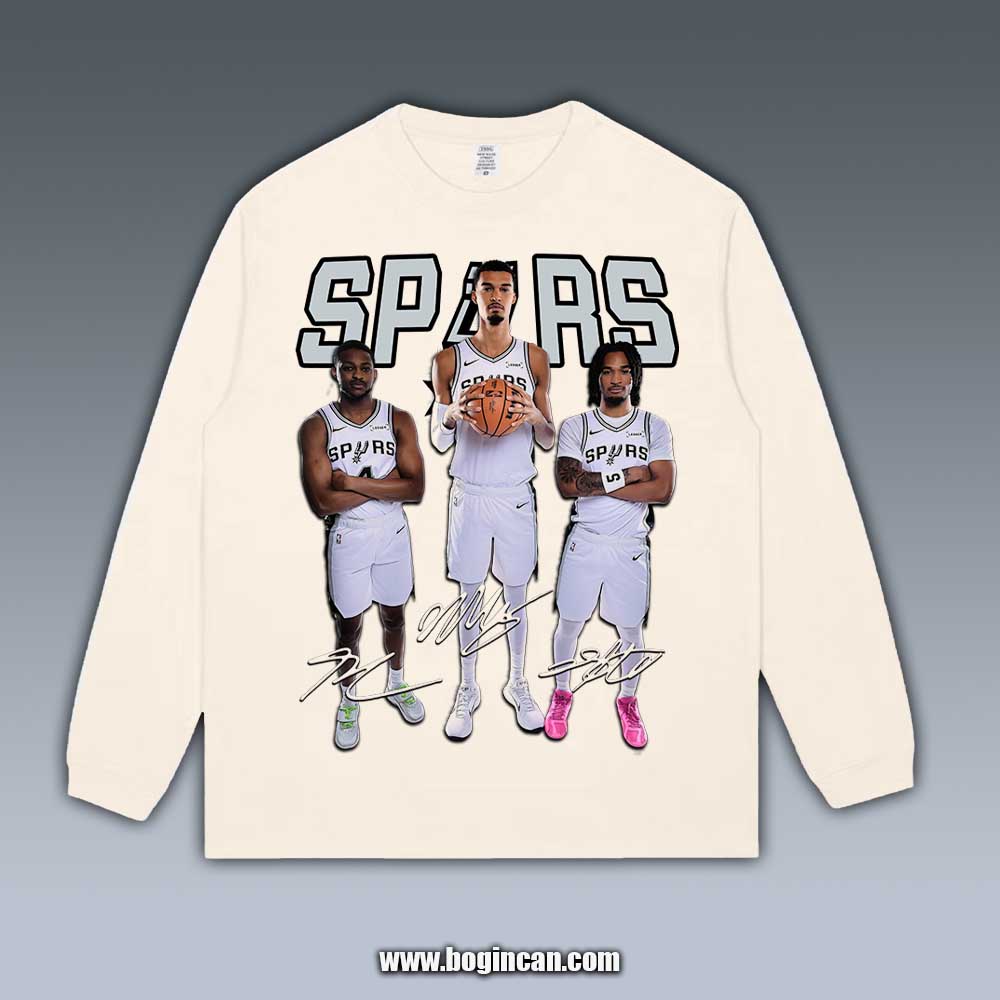 VINTAGE LONG SLEEVE TEE | SPURS 10.23