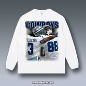 VINTAGE LONG SLEEVE TEE | CEEDEE LAMB AND GEORGE PICKENS