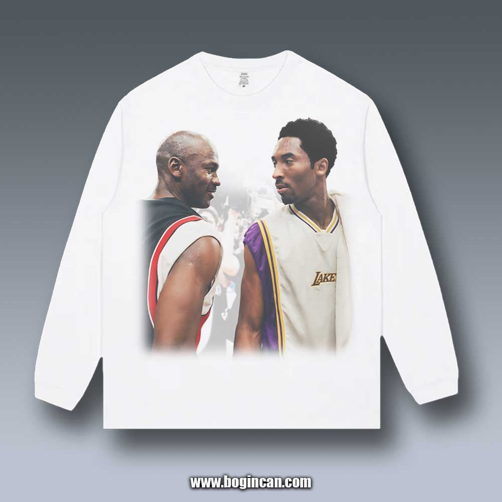 VINTAGE LONG SLEEVE TEE | KOBE AND JORDAN V12.4