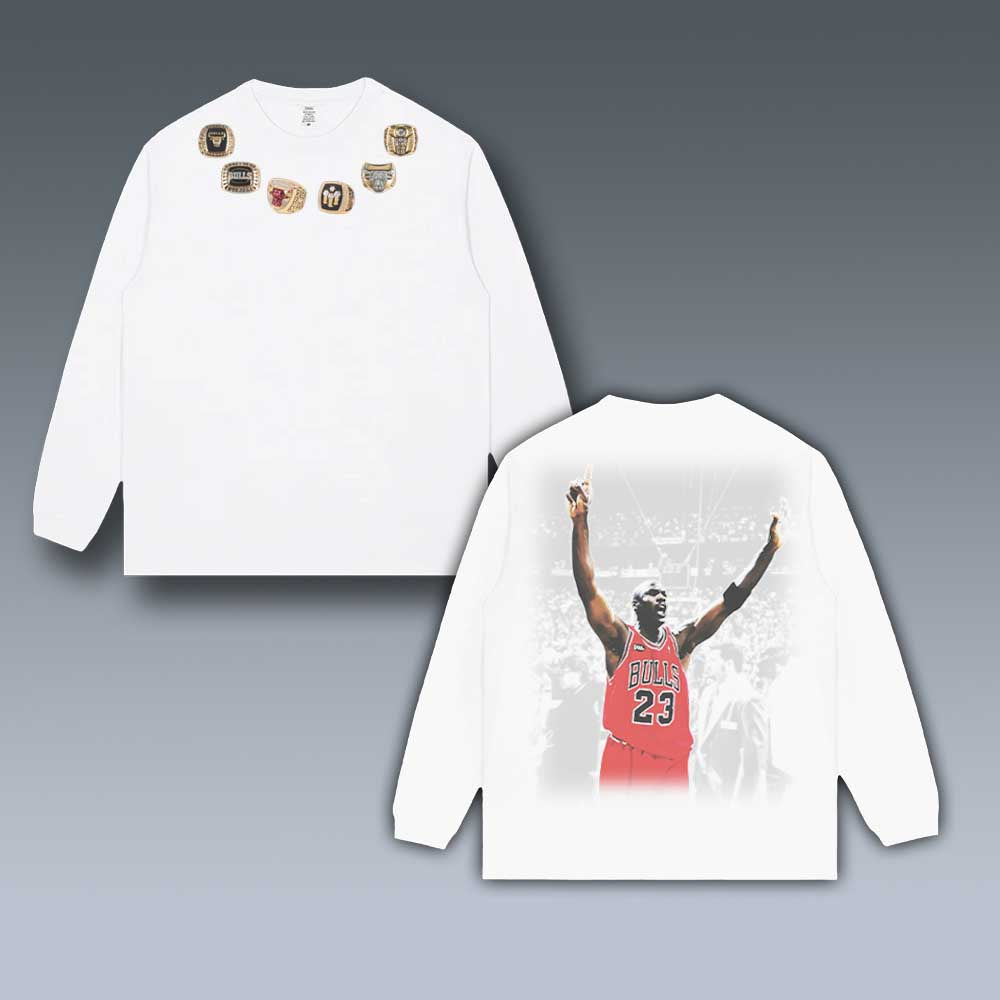 VINTAGE LONG SLEEVE TEE | JORDAN 6 RINGS V12.3