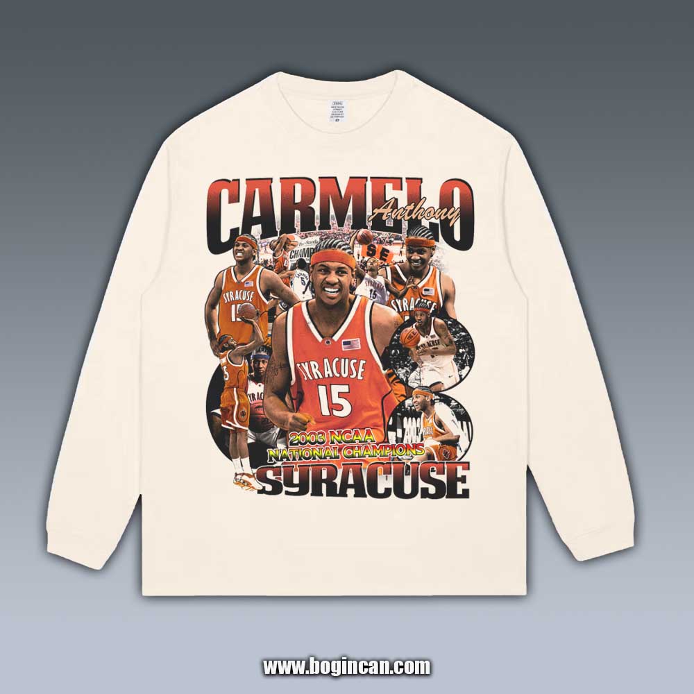 VINTAGE LONG SLEEVE TEE | CARMELO ANTHONY 8.30
