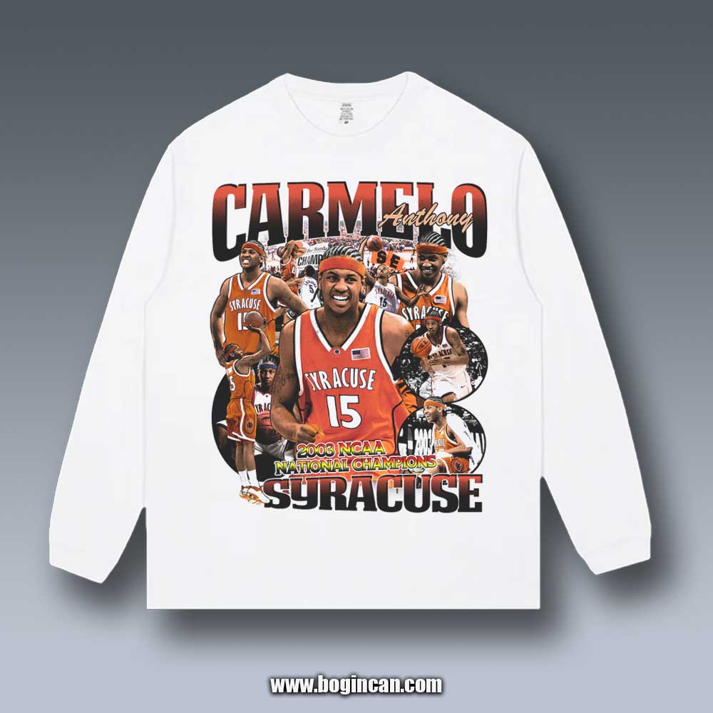 VINTAGE LONG SLEEVE TEE | CARMELO ANTHONY 8.30