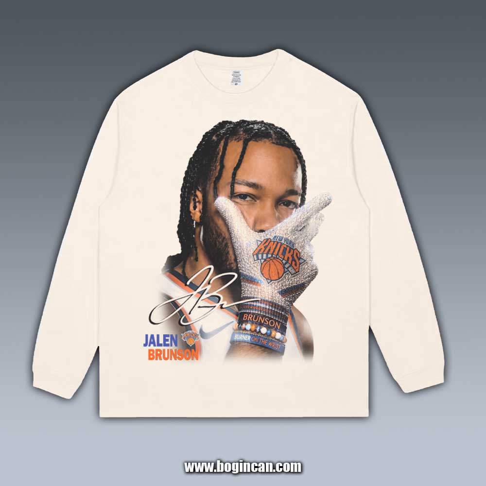 VINTAGE LONG SLEEVE TEE | JALEN BRUNSON V5.22.2