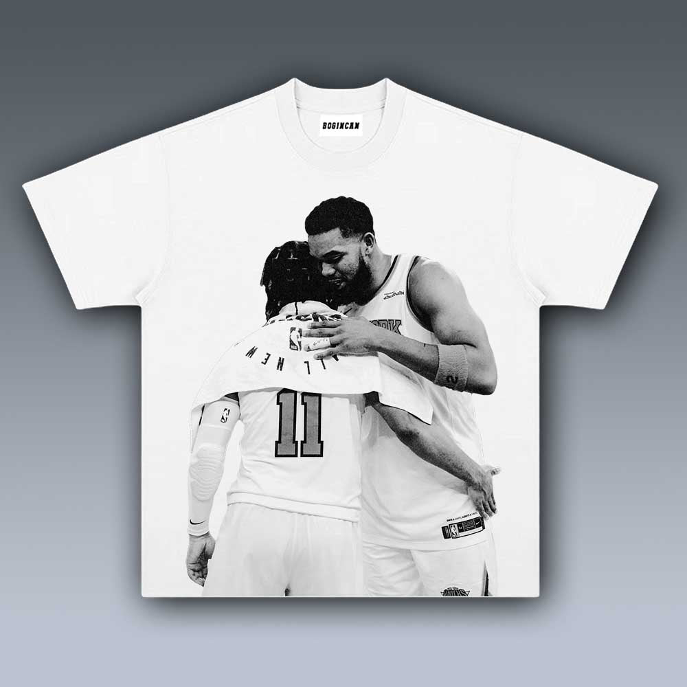 VINTAGE TEE | JALEN BRUNSON AND TOWNS