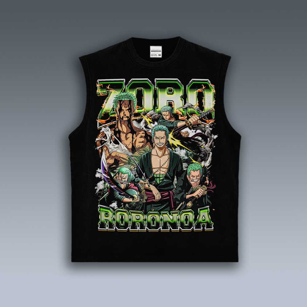 VINTAGE TANK TOP | ZORO RORONOA 3.1