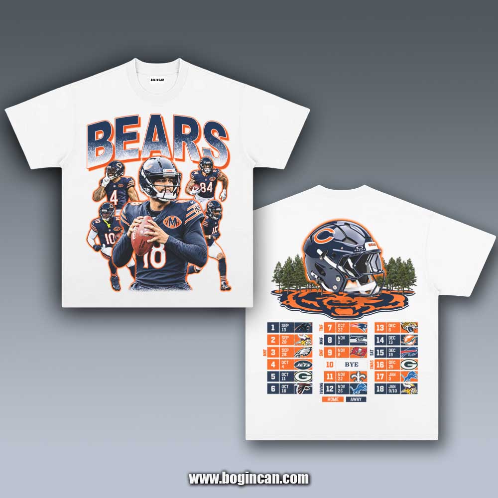 VINTAGE TEE | 2026 CHICAGO BEARS 10.14