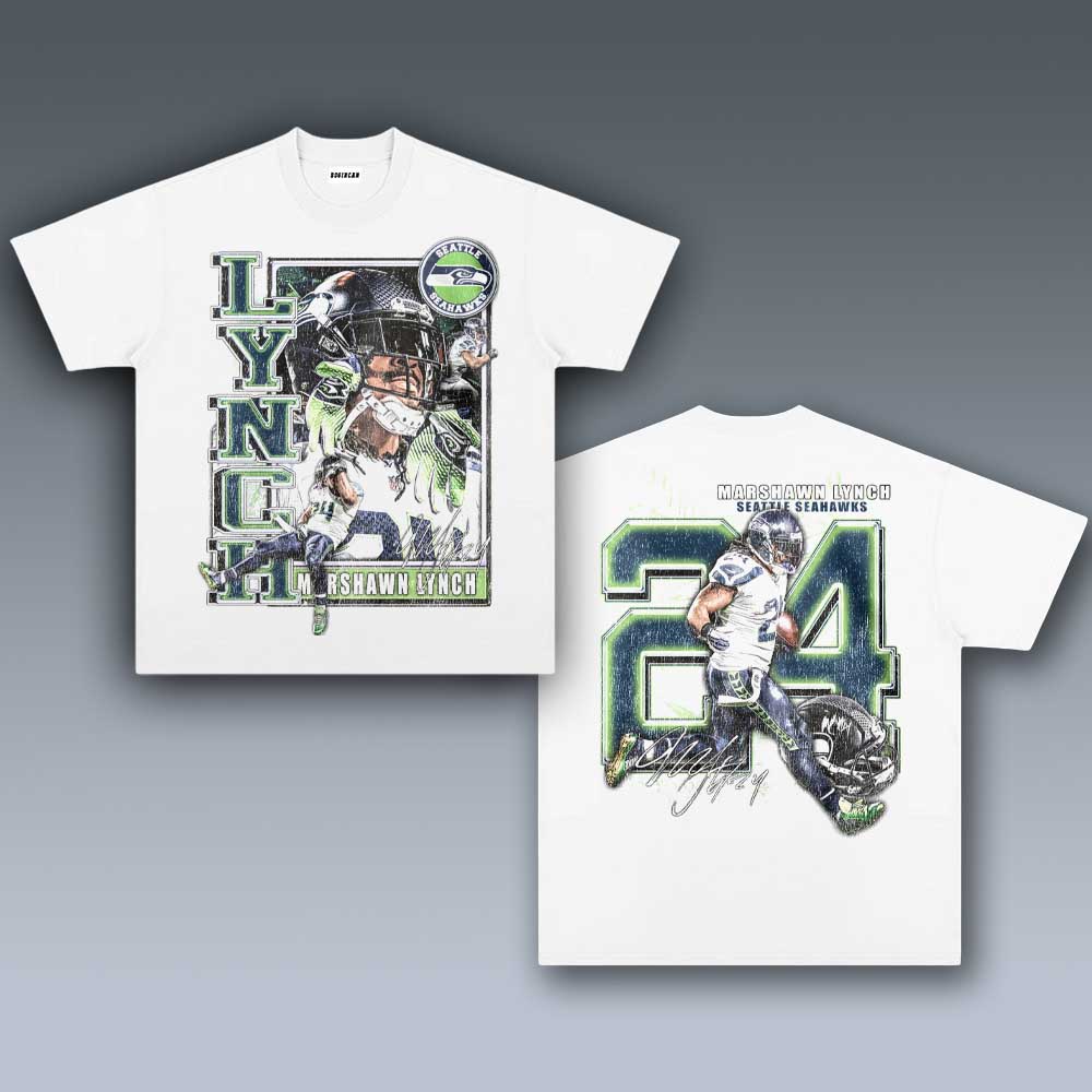 VINTAGE TEE | MARSHAWN LYNCH 9.12