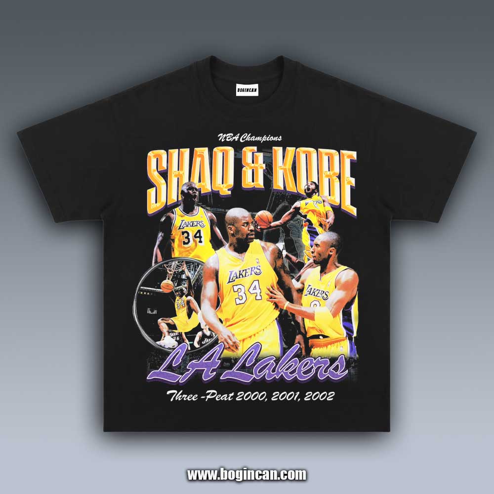 VINTAGE TEE | KOBE AND ONEAL 11.1