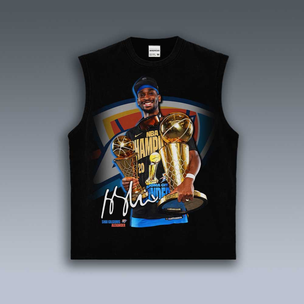 VINTAGE TANK TOP | OKC THUNDER CHAMPIONS 6.23