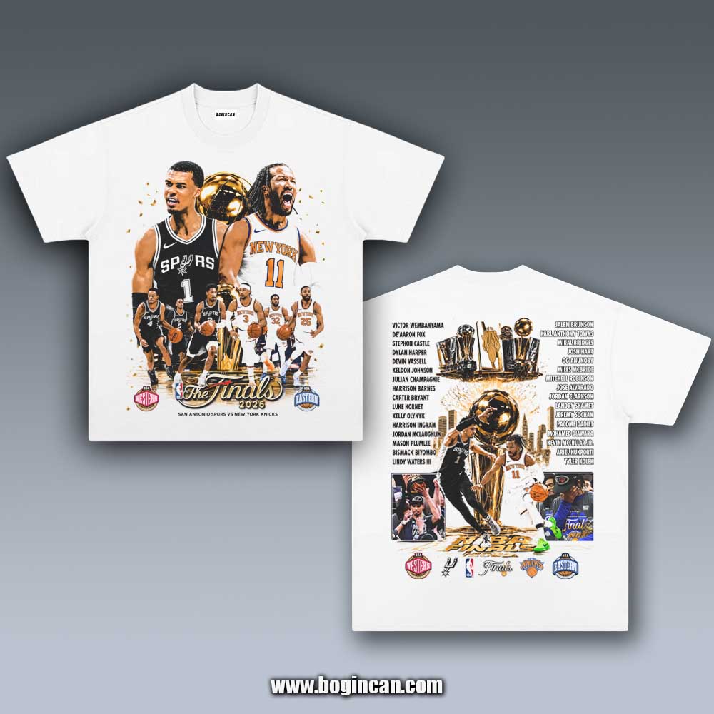 VINTAGE TEE | 2026 KNICKS VS SPURS