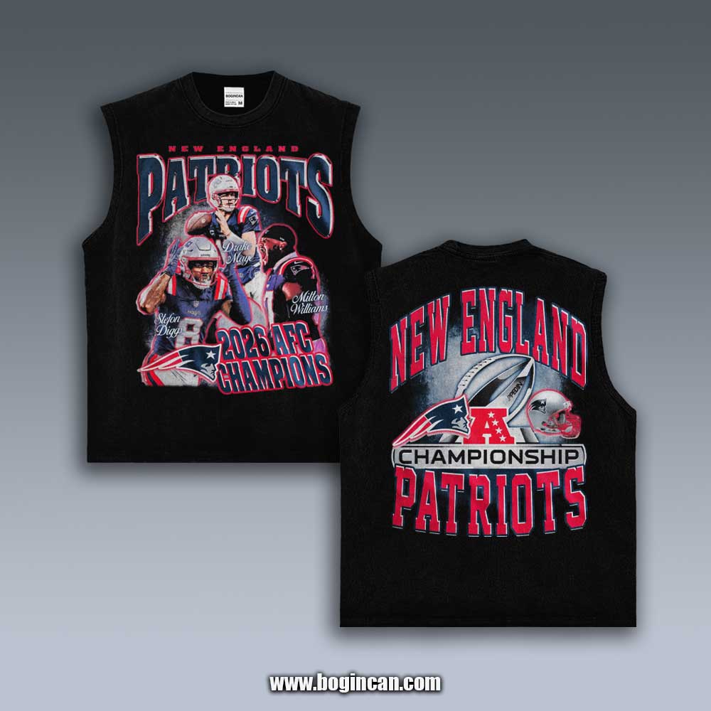 VINTAGE TANK TOP | 2026 NEW ENGLAND PATRIOTS