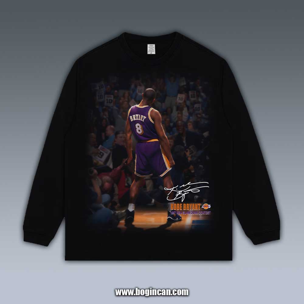 VINTAGE LONG SLEEVE TEE | KOBE 1997 NBA SLAM DUNK