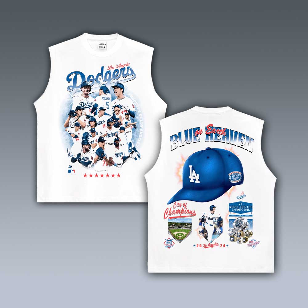 VINTAGE TANK TOP | 2024 DODGERS 4.15
