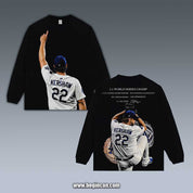 VINTAGE LONG SLEEVE TEE | THANK YOU KERSHAW 9.29