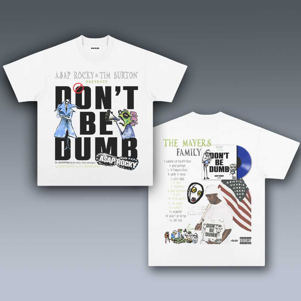 VINTAGE TEE | DONT BE DUMB ASAP ROCKY V1