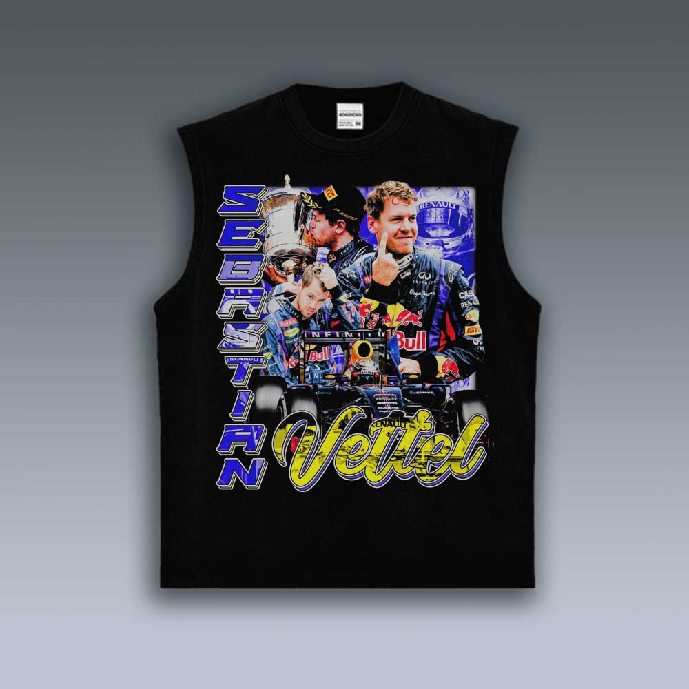 VINTAGE TANK TOP | SEBASTIAN VETTEL REDBULL 9.4