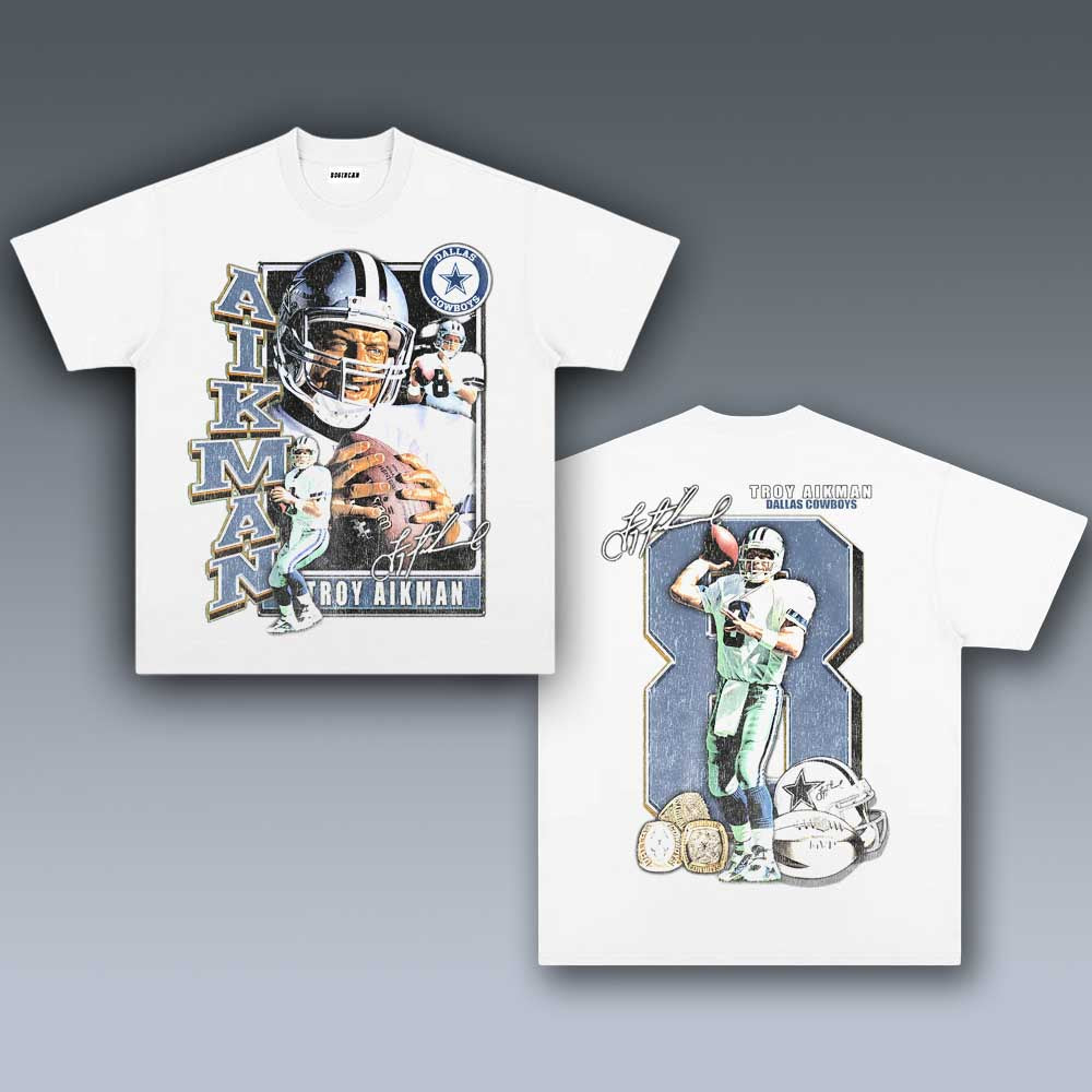 VINTAGE TEE | TROY AIKMAN RINGS 9.1