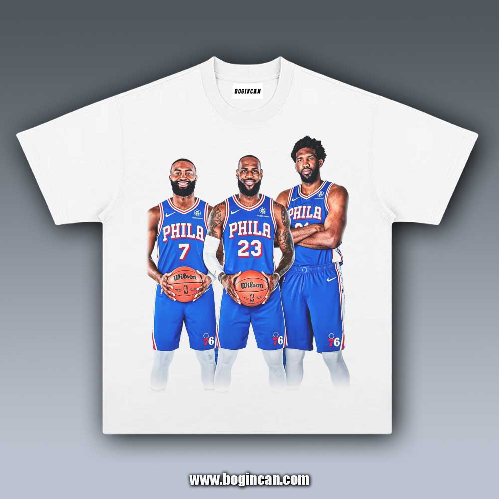 VINTAGE TEE | LEBRON JAMES 76ERS 7.27.4