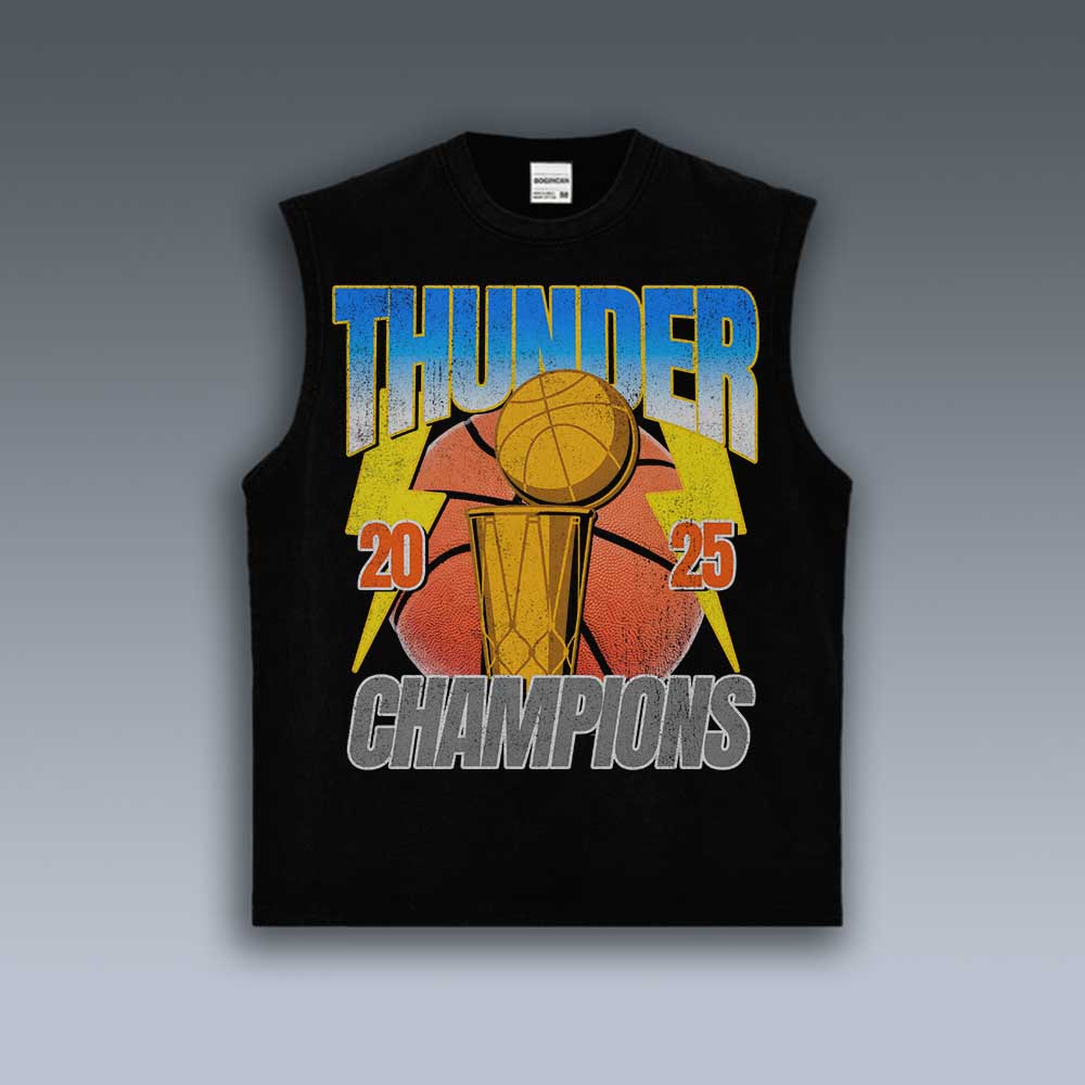 VINTAGE TANK TOP | OKC THUNDER CHAMPIONS 6.24