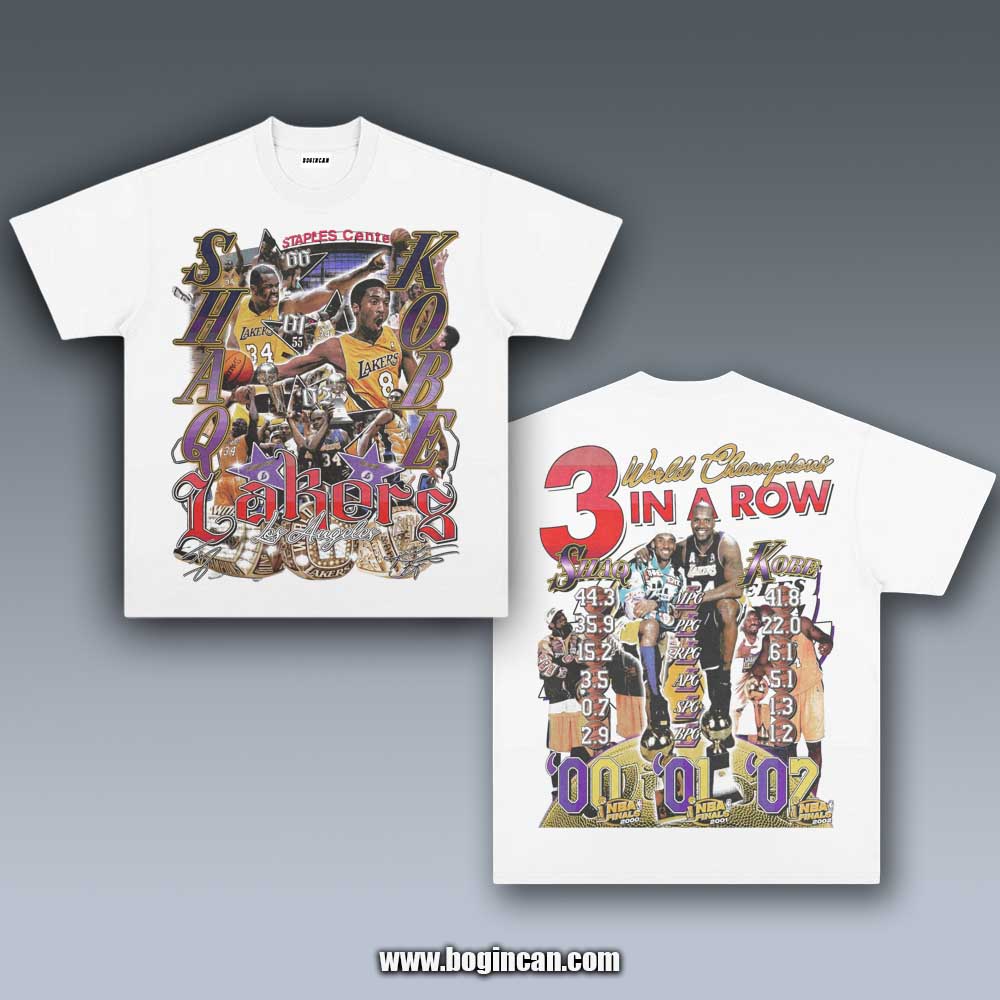 VINTAGE TEE | SHAQ & KOBE '00-02 11.26