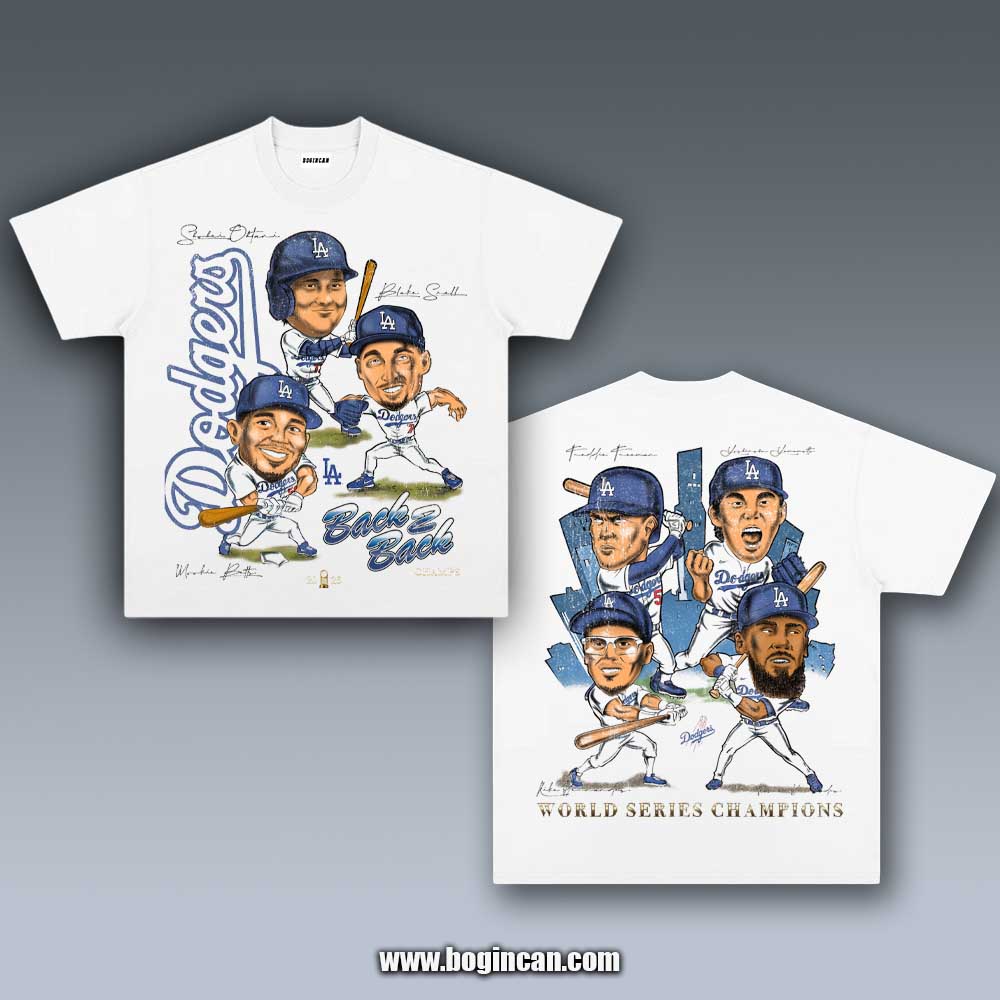 VINTAGE TEE | 2025 DODGERS CHAMPIONS V4