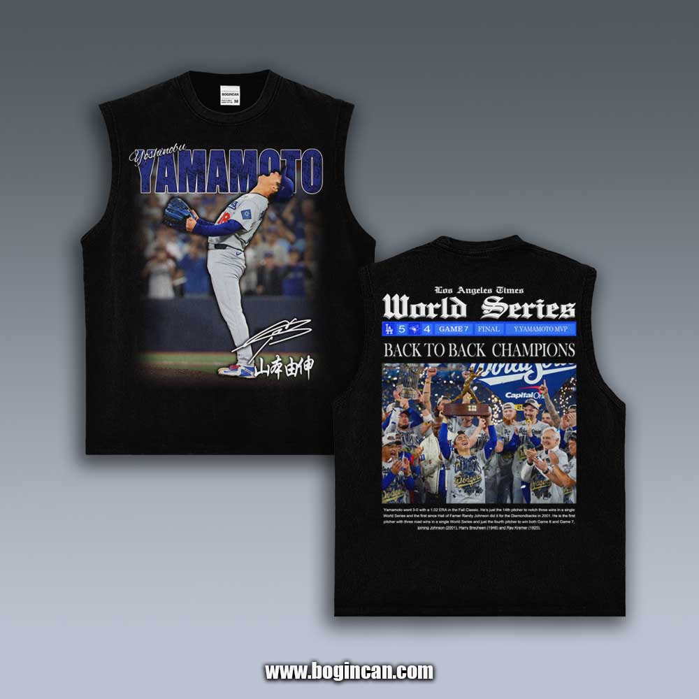 VINTAGE TANK TOP | DODGERS YAMAMOTO 11.3