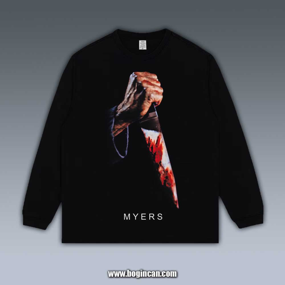 VINTAGE LONG SLEEVE TEE | MICHAEL MYERS V9.28