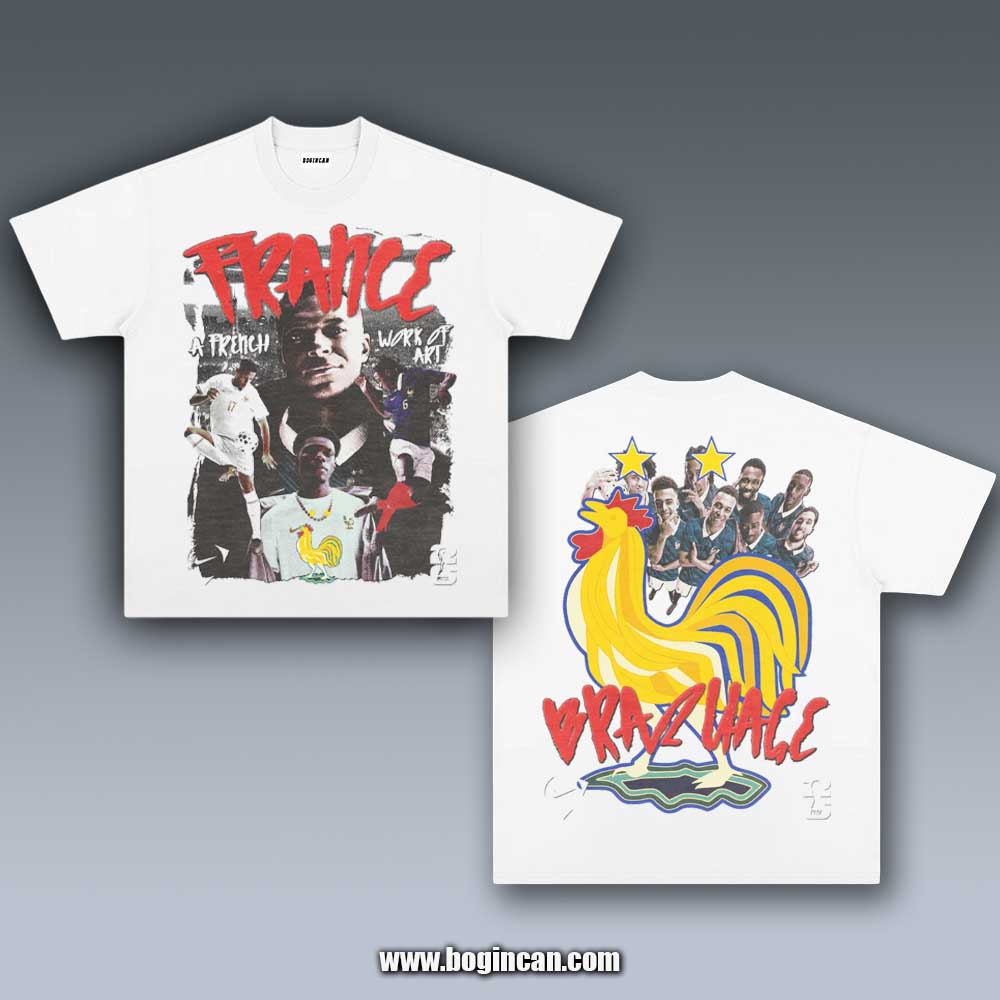 VINTAGE TEE | FRANCE WC26 BRAQUAGE 6.8