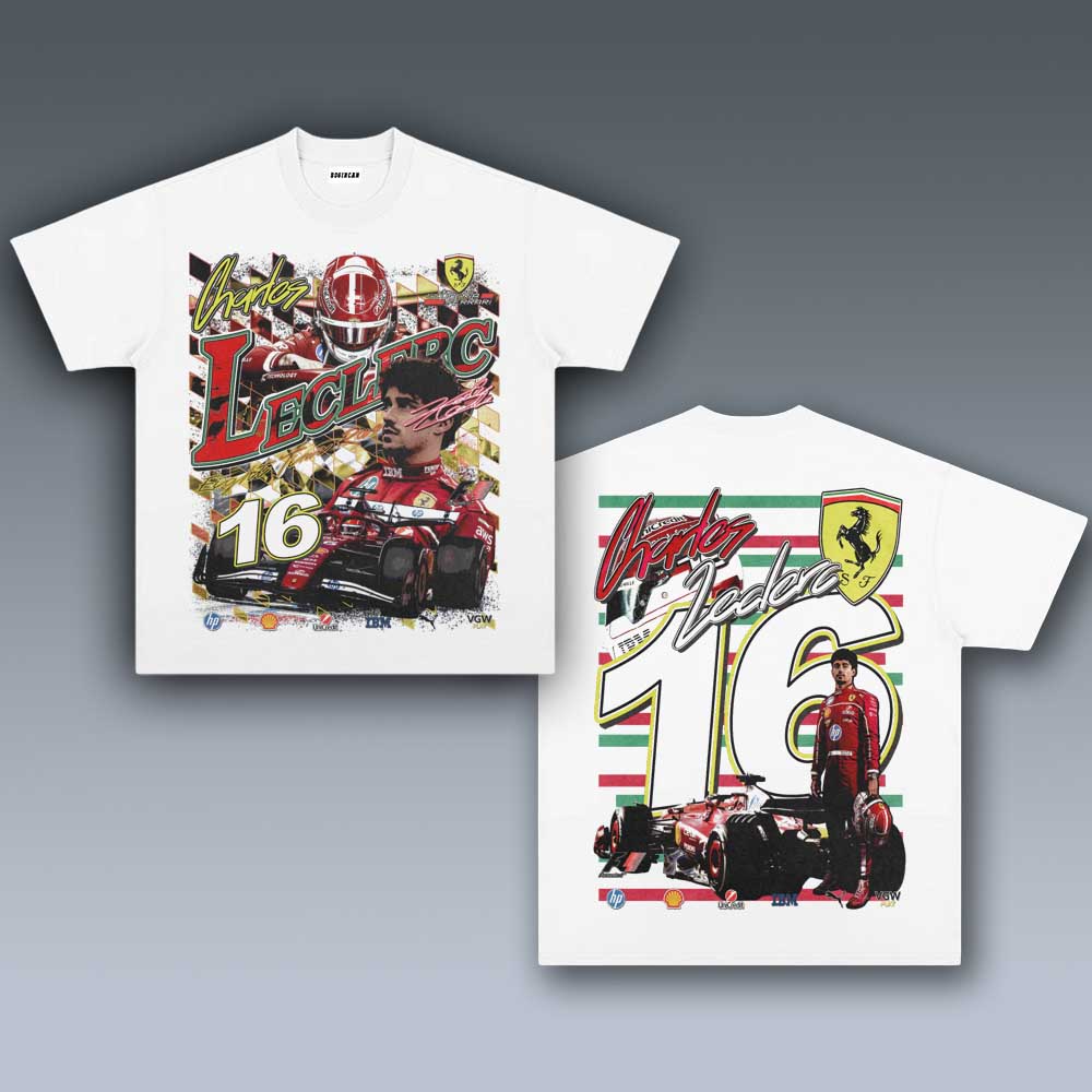VINTAGE TEE | CHARLES LECLERC 25 7.21
