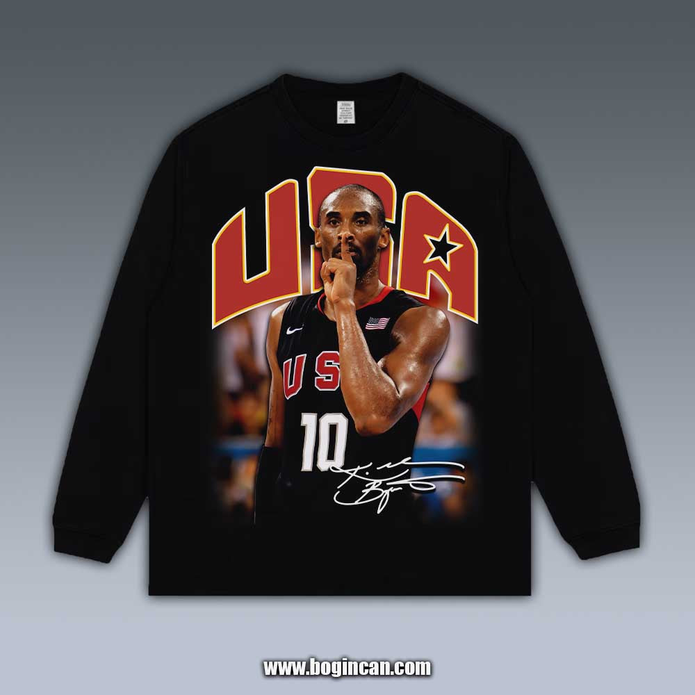 VINTAGE LONG SLEEVE TEE | USA KOBE V12.4
