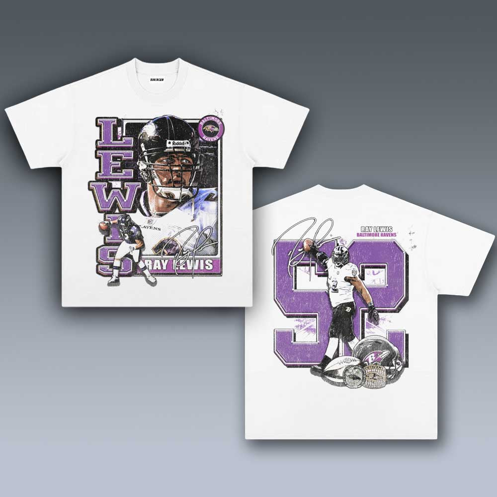 VINTAGE TEE | RAY LEWIS RINGS 9.1