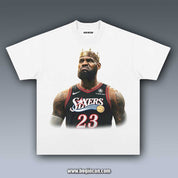 VINTAGE TEE | SIXERS KING JAMES 8.29