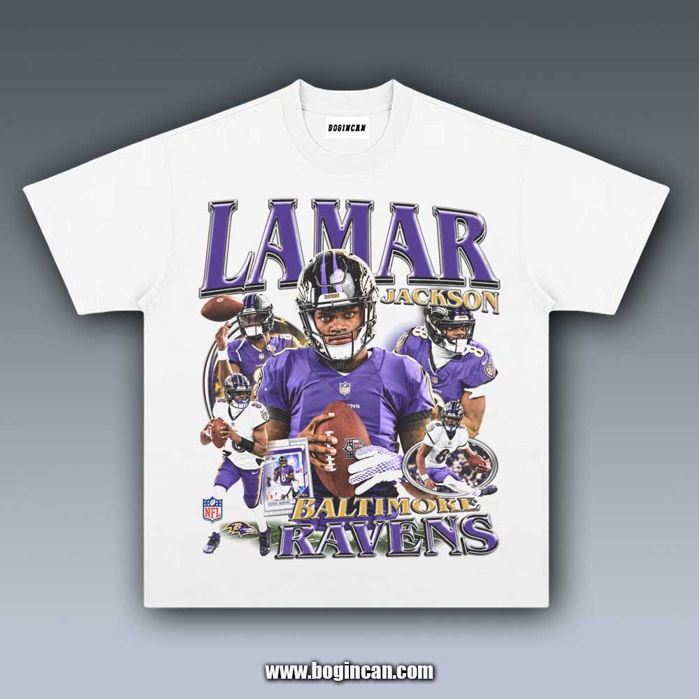 VINTAGE TEE | LAMAR JACKSON 10.14
