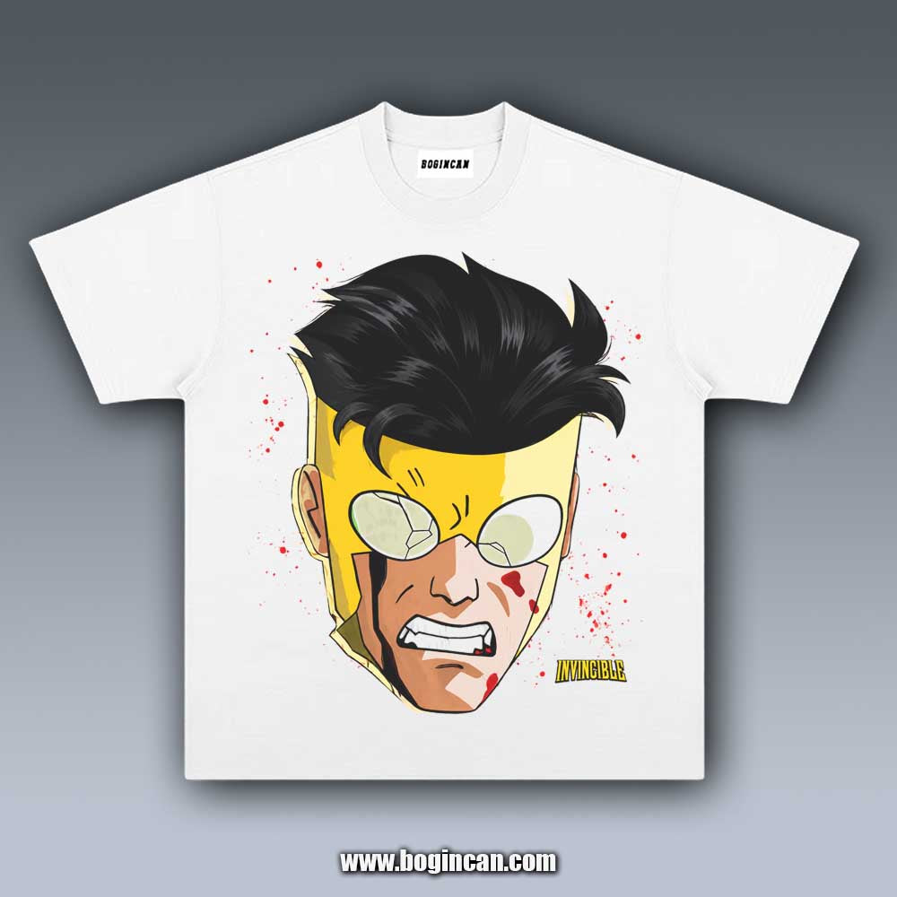 VINTAGE TEE | BIG FACE INVINCIBLE