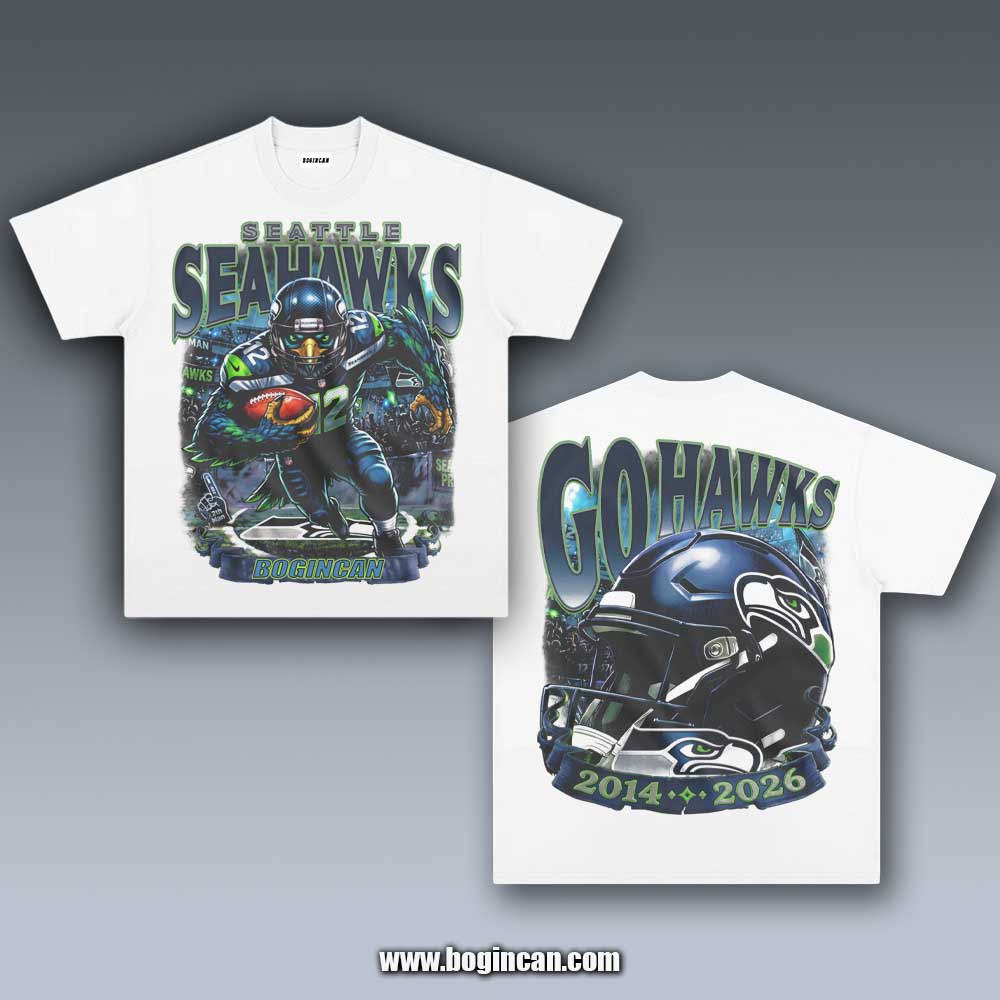 VINTAGE TEE | GO HAWKS 10.14
