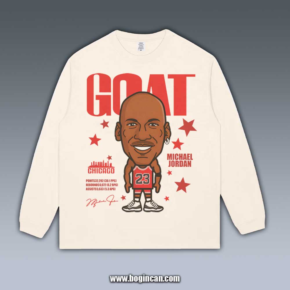 VINTAGE LONG SLEEVE TEE | MICHAEL JORDAN V5.12