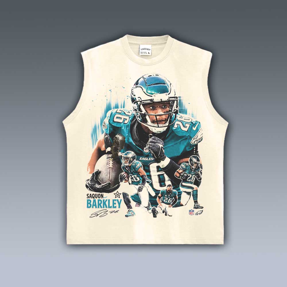 VINTAGE TANK TOP | SAQUON BARKLEY EAGLES