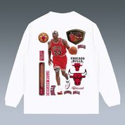 VINTAGE LONG SLEEVE TEE | MICHAEL JORDAN