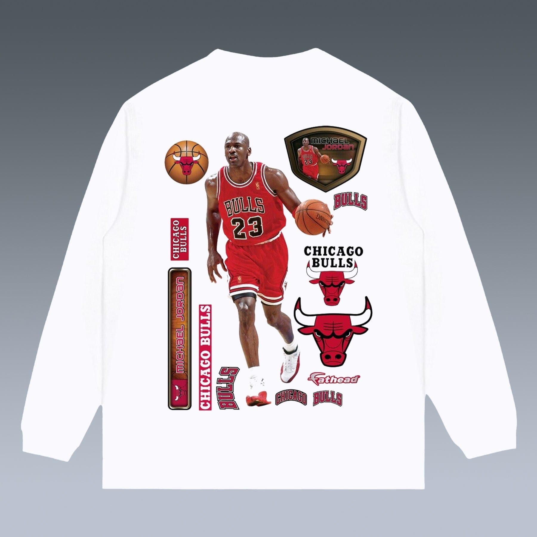 VINTAGE LONG SLEEVE TEE | MICHAEL JORDAN