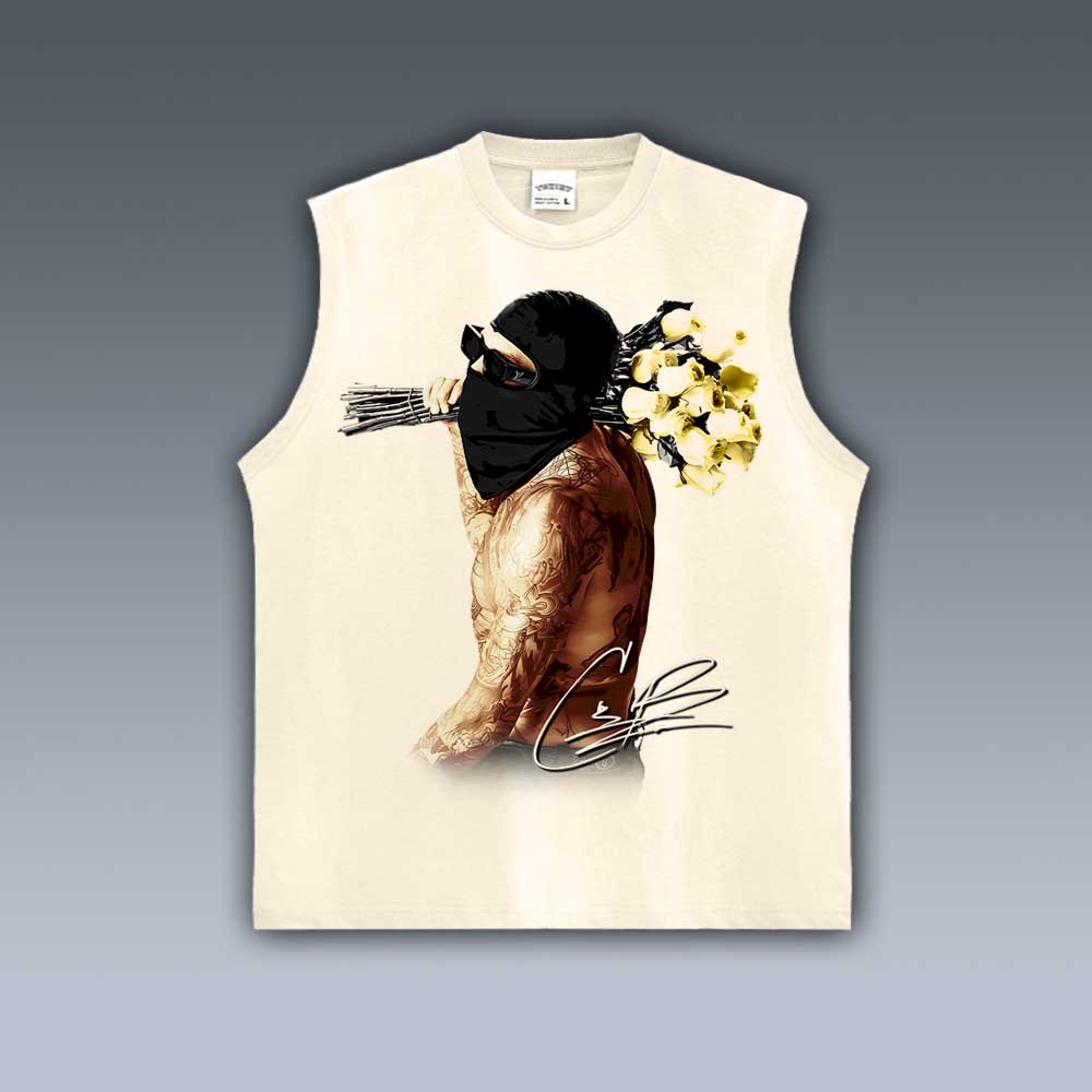 VINTAGE TANK TOP | CHRIS BROWN 7.31.2