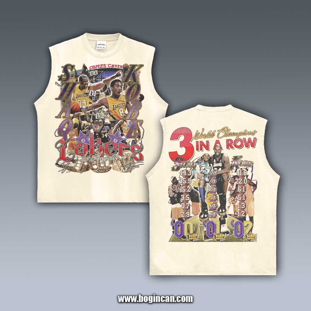 VINTAGE TANK TOP | SHAQ & KOBE '00-02 11.26