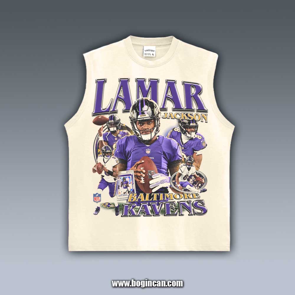 VINTAGE TANK TOP | LAMAR JACKSON 10.14